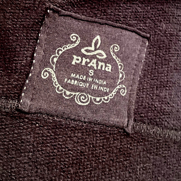 prAna Tori Double Breasted High Collar Charcoal Military Style Jacket - Picture 11 of 13